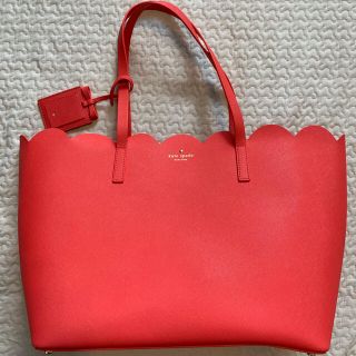 ケイトスペードニューヨーク(kate spade new york)のケイトスペード　ハンドバッグ トートバッグ　赤(トートバッグ)