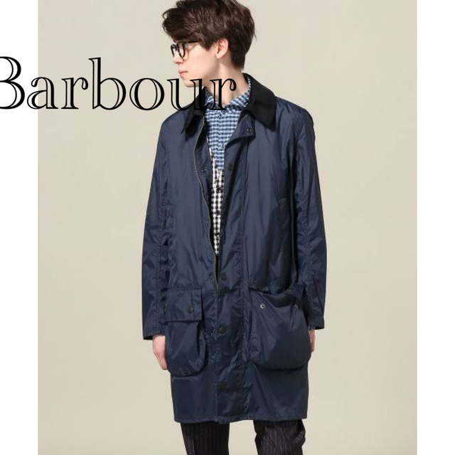 BARBOUR ナイロンコート 36 Border Nylon BEDALE | フリマアプリ ラクマ