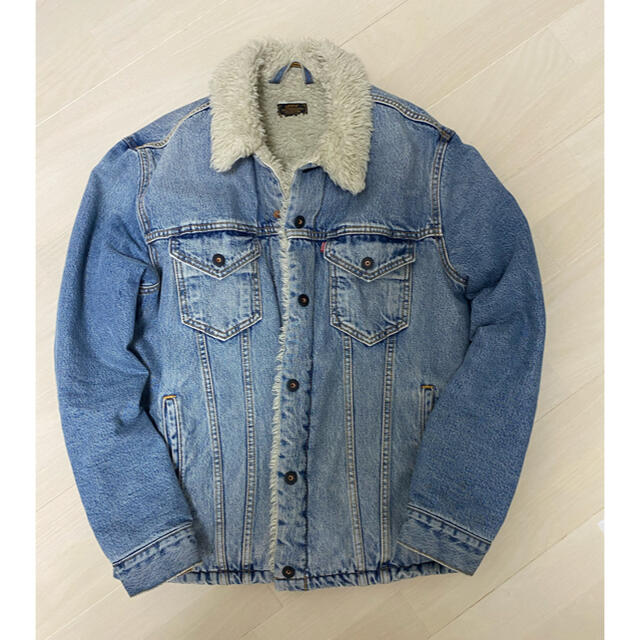 Levi's(リーバイス)のリーバイス デニムボアジャケット Gジャン 美品 メンズのジャケット/アウター(Gジャン/デニムジャケット)の商品写真