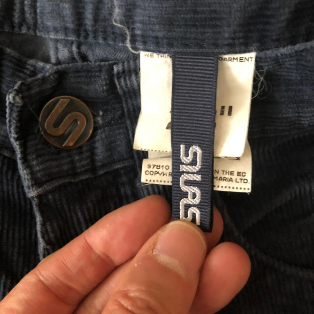 Levi's - 初期 EC製 SILAS &MARIA コーデュロイ ネイビー 藤原 Levi's - 初期 EC製 SILAS &MARIA コーデュロイ ネイビー 藤原