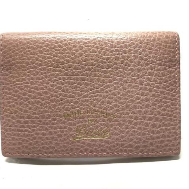 Gucci(グッチ)のグッチ パスケース美品  - 354500 ピンク レディースのファッション小物(名刺入れ/定期入れ)の商品写真