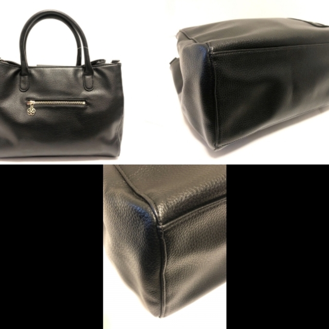 CLATHAS(クレイサス)のクレイサス ハンドバッグ美品  - 黒 レザー レディースのバッグ(ハンドバッグ)の商品写真