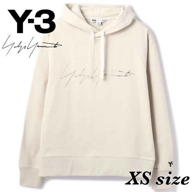 Y-3(ワイスリー)の【新品】Y-3 SIGNATURE HOODIE ワイスリー パーカー XS メンズのトップス(パーカー)の商品写真