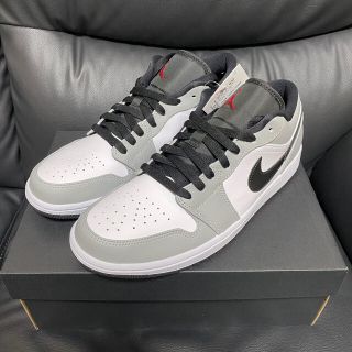 ナイキ(NIKE)のNike air jordan 1 low smoke grey (スニーカー)