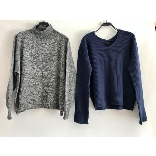 コムサイズム(COMME CA ISM)の2点セット！美品★COMME CA ISM    GU  ニット　プルオーバー(ニット/セーター)