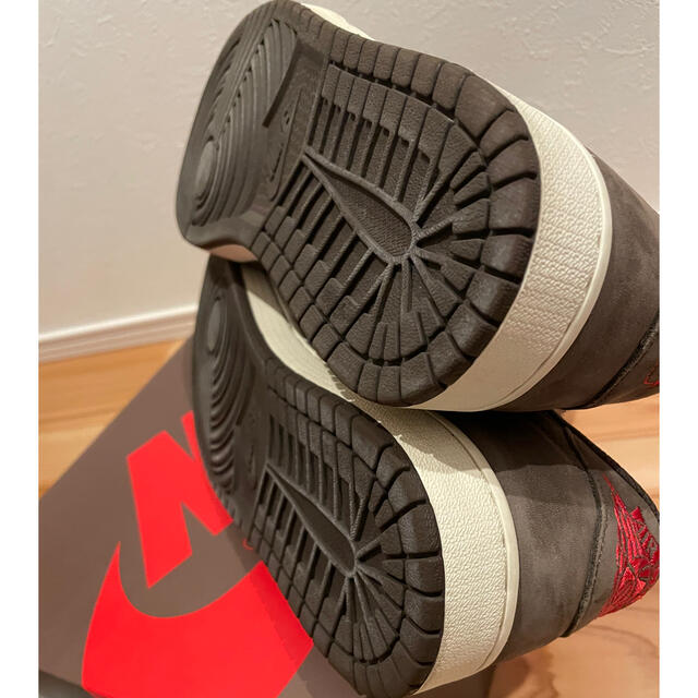 NIKE(ナイキ)のUS13 31cm JORDAN 1 LOW TRAVIS SCOTT メンズの靴/シューズ(スニーカー)の商品写真