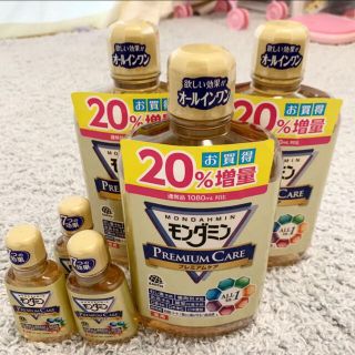 アースセイヤク(アース製薬)の☆専用です☆モンダミン　プレミアムケア　1300mL×3  80mL×3(口臭防止/エチケット用品)