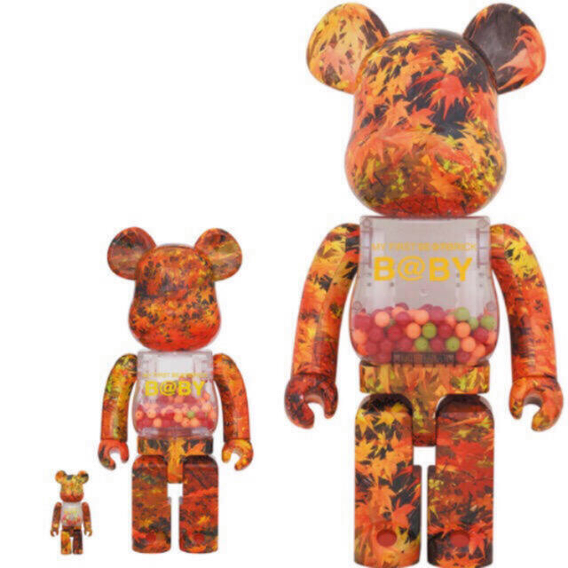 MEDICOM TOY(メディコムトイ)のMY FIRST BE@RBRICK B@BY AUTUMN LEAVES エンタメ/ホビーのフィギュア(その他)の商品写真