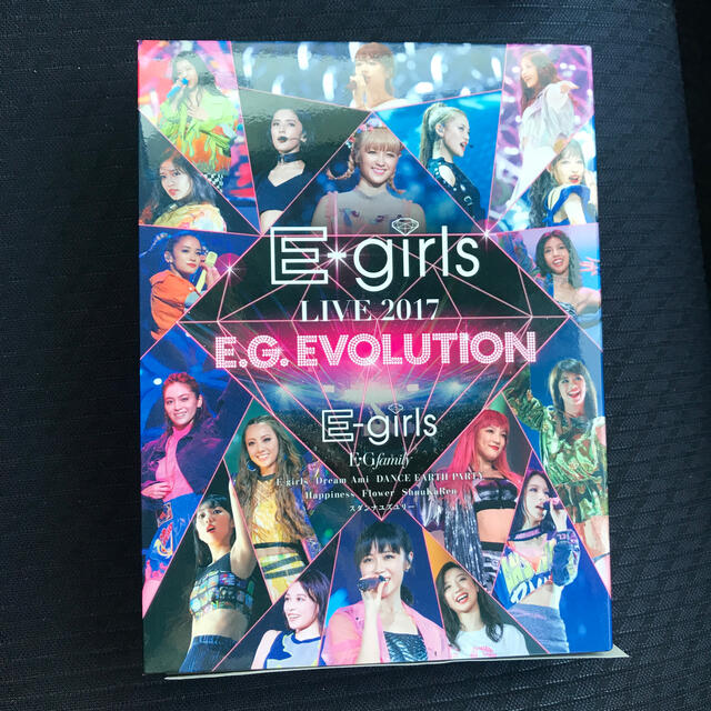 E-girls(イーガールズ)のE-girls　LIVE　2017　～E．G．EVOLUTION～ DVD エンタメ/ホビーのDVD/ブルーレイ(ミュージック)の商品写真