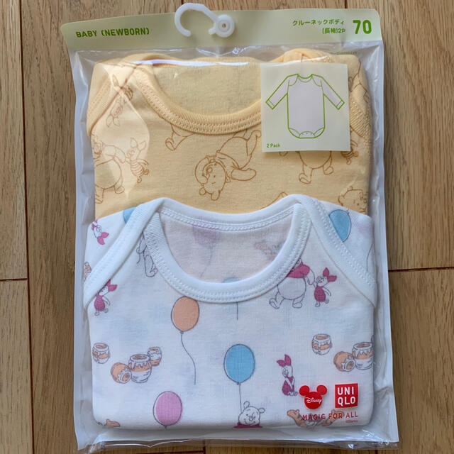 UNIQLO(ユニクロ)の【専用】ロンパースセット キッズ/ベビー/マタニティのベビー服(~85cm)(ロンパース)の商品写真