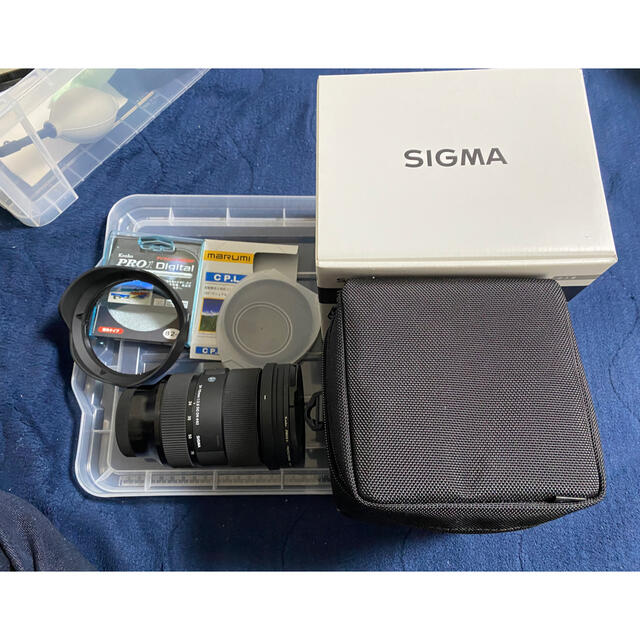 SIGMA(シグマ)のsigma 24-70mm F2.8 DG DN SONY Eマウント　PL付き スマホ/家電/カメラのカメラ(レンズ(ズーム))の商品写真