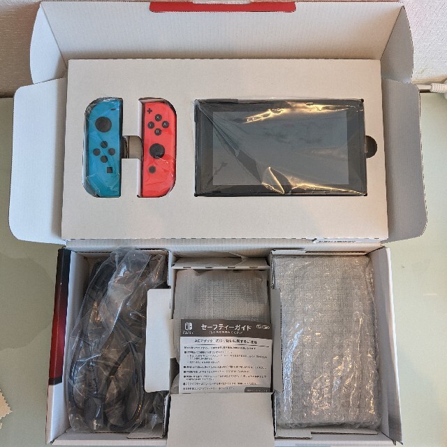 専用 Nintendo Switch 本体 ネオンブルー 旧型