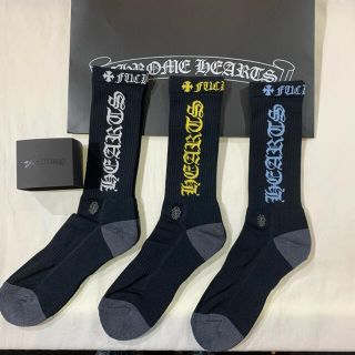 クロムハーツ(Chrome Hearts)のクロムハーツ　chrome hearts ソックス　3足セット　パーカー(ソックス)