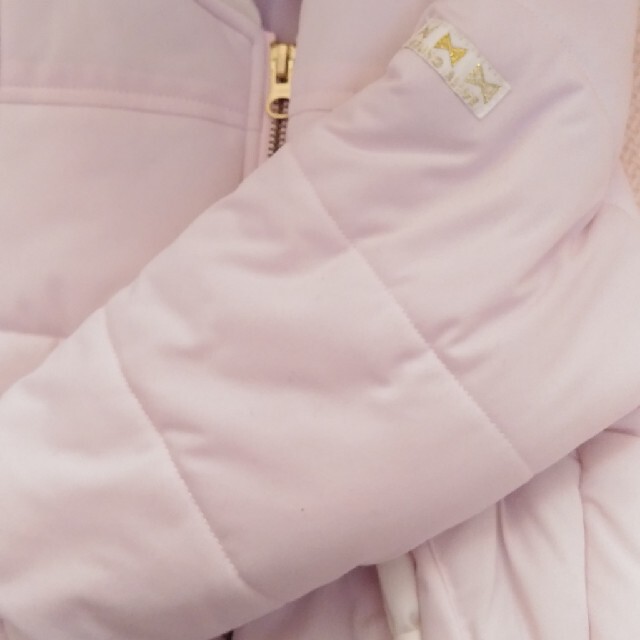 アプレレクール ダウンジャケット 100 キッズ/ベビー/マタニティのキッズ服女の子用(90cm~)(ジャケット/上着)の商品写真