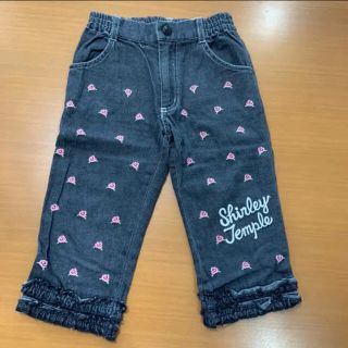 シャーリーテンプル(Shirley Temple)の[超美品] シャーリーテンプル　デニムパンツ　110(パンツ/スパッツ)