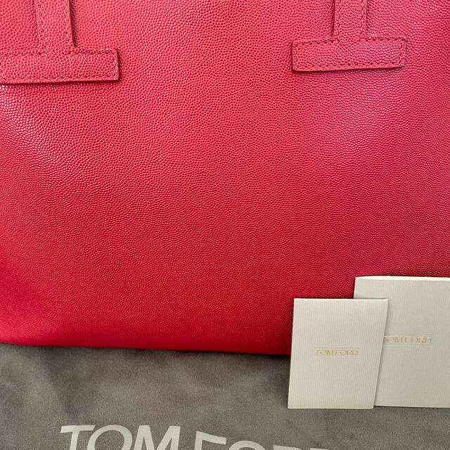 定価15万　TOM FORD トムフォード トートバッグ　レッド　肩掛け