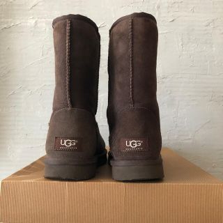 アグ(UGG)のmunin様専用　UGG アグ ムートンブーツW8 クラシックショート　ブラウン(ブーツ)