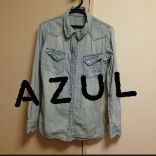 アズールバイマウジー(AZUL by moussy)の★AZULデニムシャツ★(シャツ/ブラウス(長袖/七分))