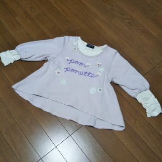 ポンポネット(pom ponette)のポンポネット　7分袖トレーナー　110(Tシャツ/カットソー)