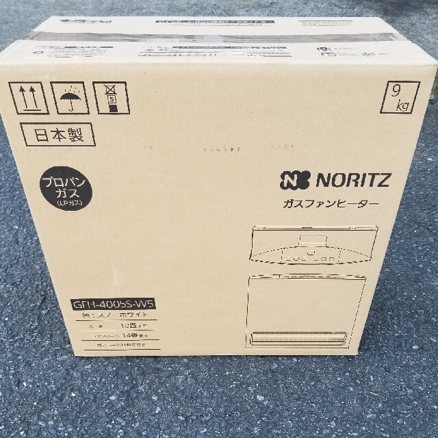 NORITZ(ノーリツ)のNORITZ　ガスファンヒーター スマホ/家電/カメラの冷暖房/空調(ファンヒーター)の商品写真