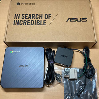 エイスース(ASUS)のAsus Chromebox 3 N017U メモリ16GB/SSD64GB(デスクトップ型PC)