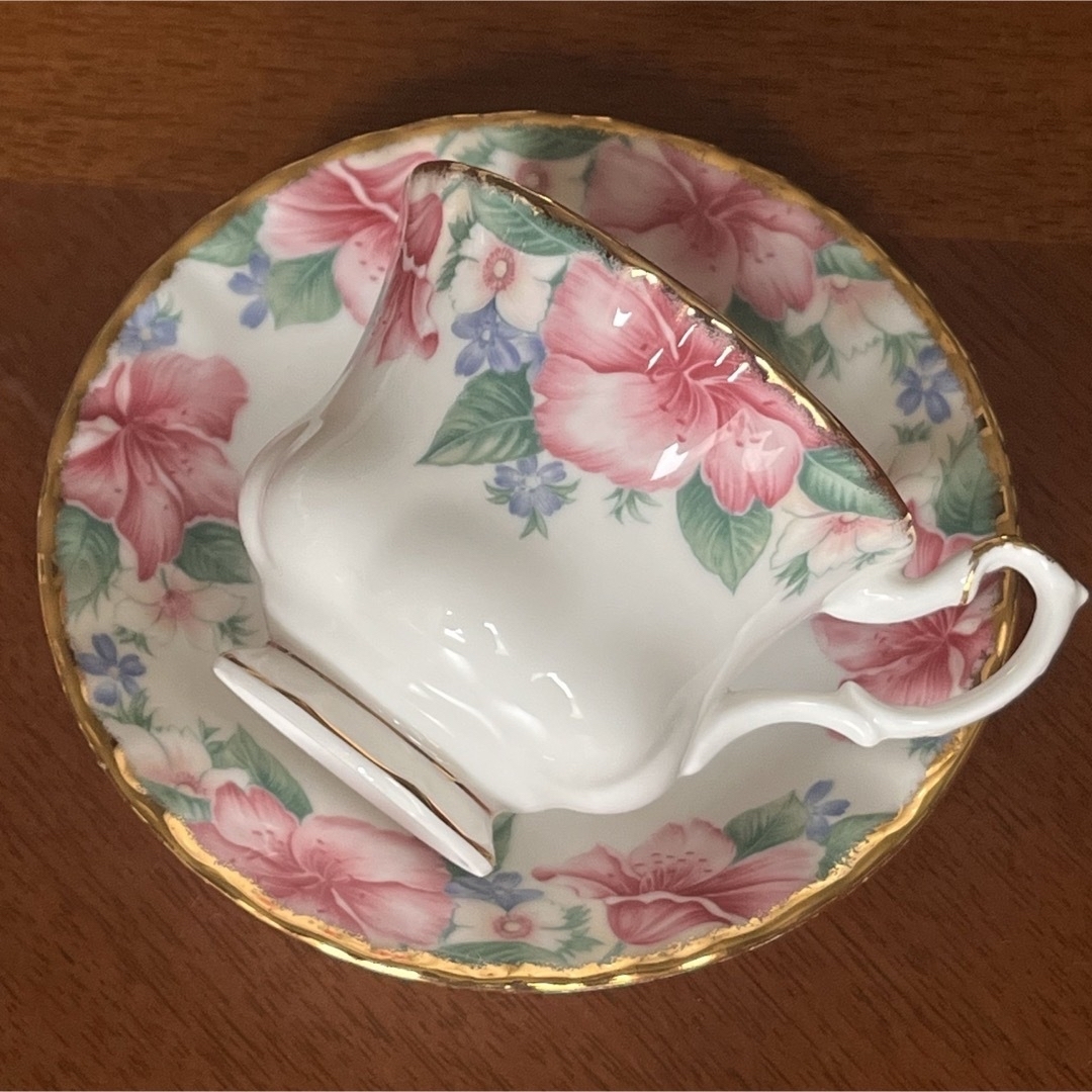 ROYAL ALBERT(ロイヤルアルバート)の【希少品】英国製　ロイヤルアルバート★リディア★C/S   インテリア/住まい/日用品のキッチン/食器(食器)の商品写真