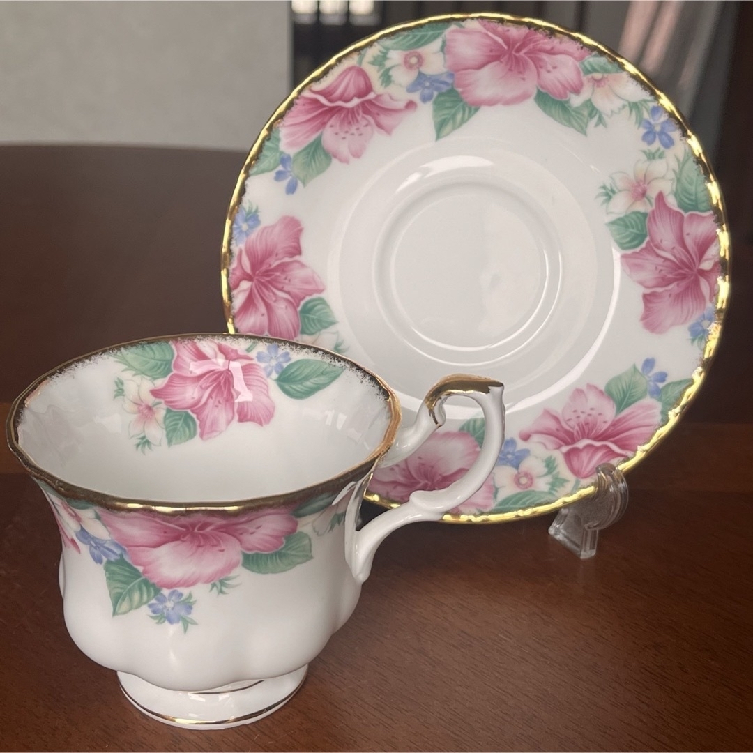 ROYAL ALBERT(ロイヤルアルバート)の【希少品】英国製　ロイヤルアルバート★リディア★C/S   インテリア/住まい/日用品のキッチン/食器(食器)の商品写真