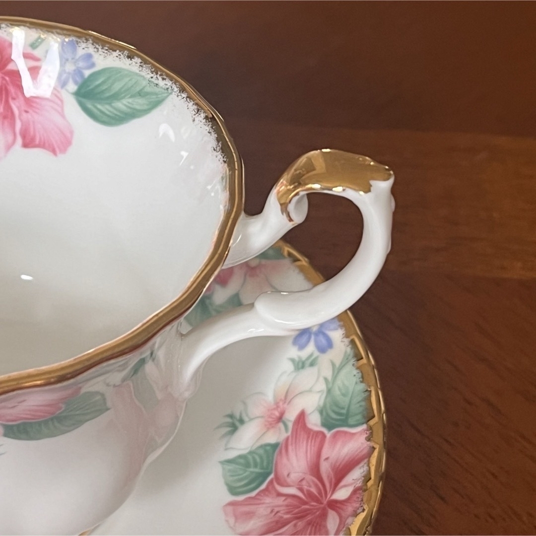 ROYAL ALBERT(ロイヤルアルバート)の【希少品】英国製　ロイヤルアルバート★リディア★C/S   インテリア/住まい/日用品のキッチン/食器(食器)の商品写真