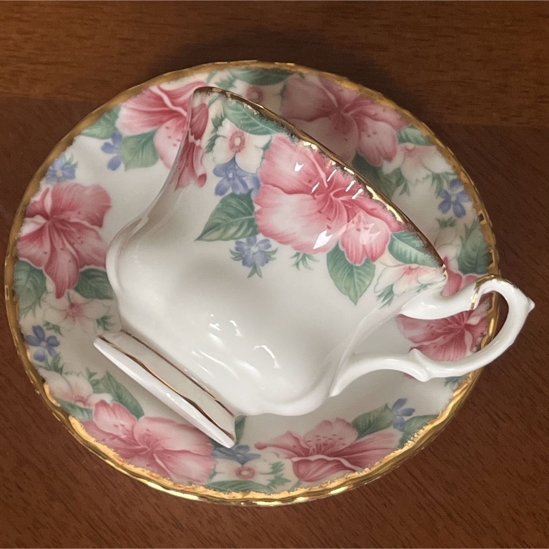 ROYAL ALBERT(ロイヤルアルバート)の【希少品】英国製　ロイヤルアルバート★リディア★C/S   インテリア/住まい/日用品のキッチン/食器(食器)の商品写真