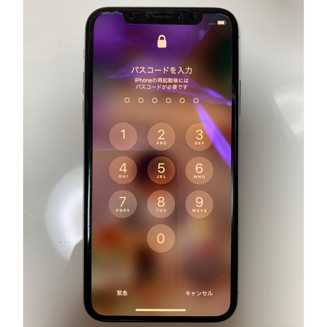 iPhone X 256GB本体のみ