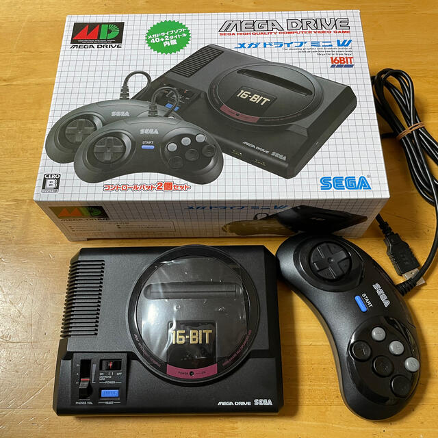 【美品】SEGA メガドライブ ミニ W