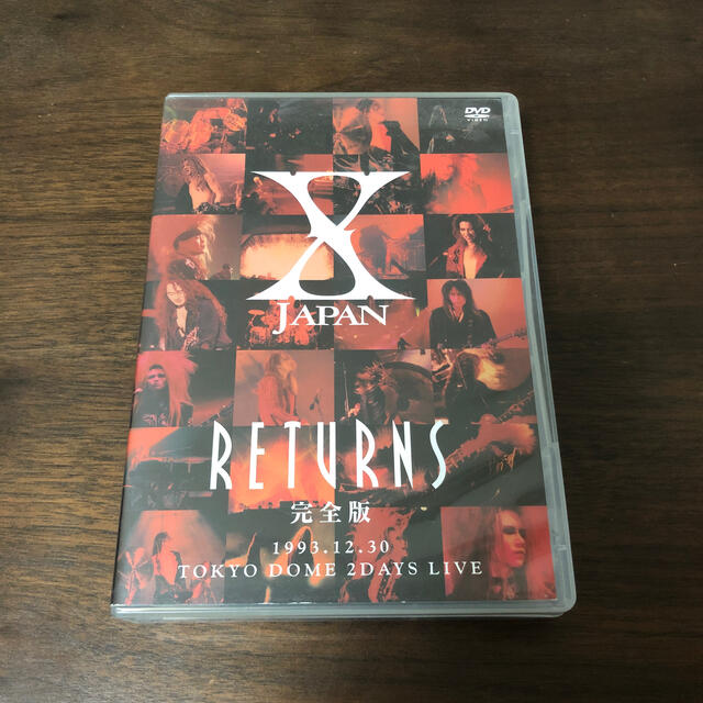 X　JAPAN　RETURNS　完全版　1993．12．30 DVD