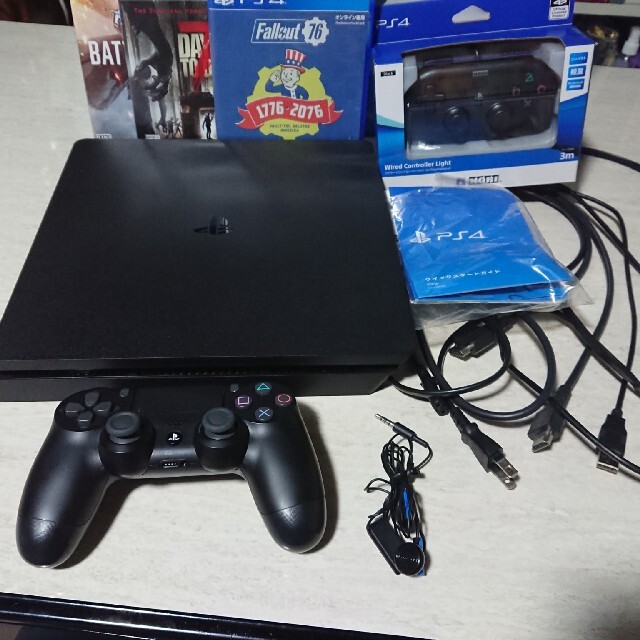 ゲームソフト/ゲーム機本体PS4 CHU-2000A bo1 Jet Black 500GB