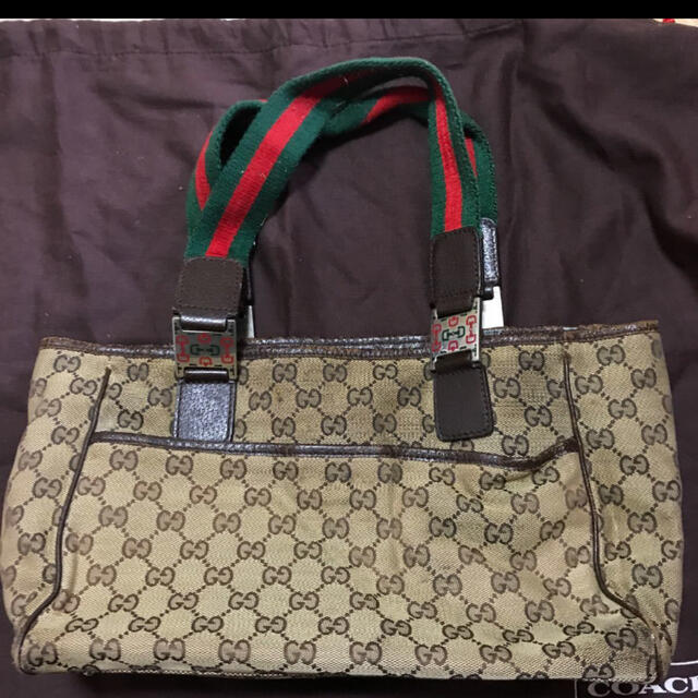 Gucci(グッチ)のGUCCI シェリーライン　トートバック レディースのバッグ(トートバッグ)の商品写真