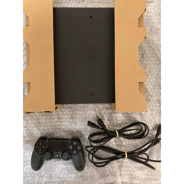 PS4 500GB 本体 CUH-1200A ジェットブラック 動作確認済みの通販 by は