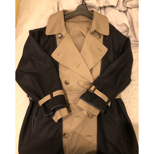 SUNSEA(サンシー)のYOKE/ヨーク/REVERSIBLE TRANCH COAT  メンズのジャケット/アウター(トレンチコート)の商品写真