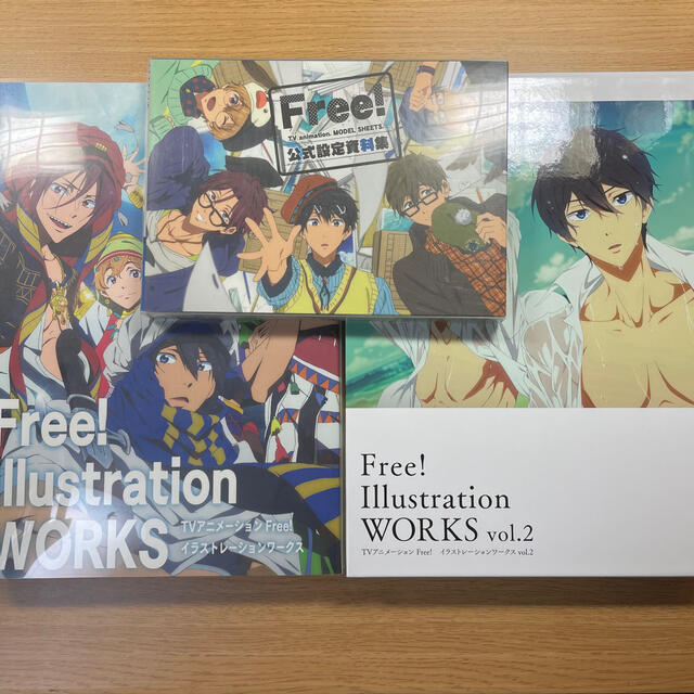 Free! イラストレーションワークス vol.1&vol.2 公式設定資料集