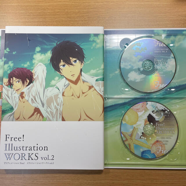 Free! イラストレーションワークス vol.1&vol.2 公式設定資料集