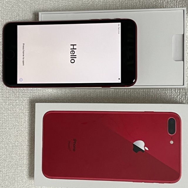 Apple iPhone 8 Plus 64GB 美品 simfree レッド