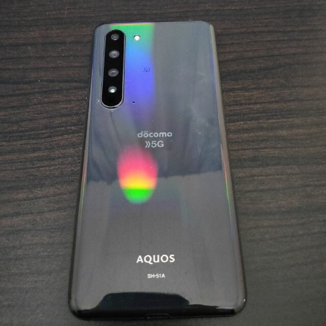 新品未使用】AQUOS R5G ブラックレイ 256 GB docomo-