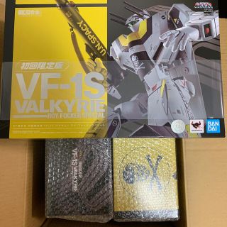 マクロス(macros)のDX超合金 初回限定版VF-1S バルキリー ロイフォッカー 3セット(模型/プラモデル)