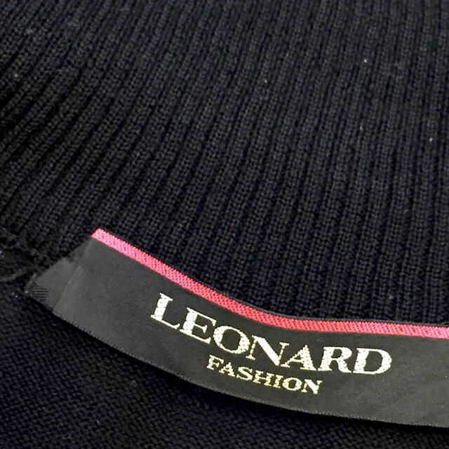 フッチ様専用LEONARD レオナール 長袖 ウール ニット トップス ブラック