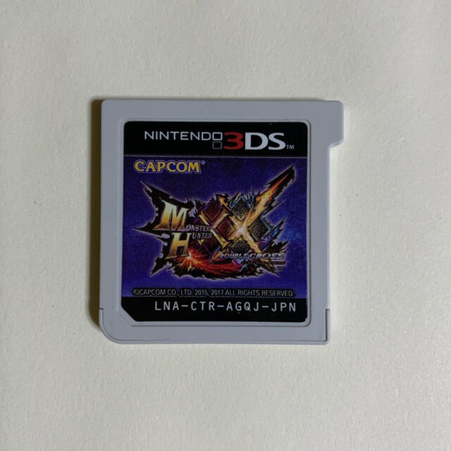 CAPCOM(カプコン)の【中古】モンスターハンターＸＸ【3DS】 エンタメ/ホビーのゲームソフト/ゲーム機本体(携帯用ゲームソフト)の商品写真