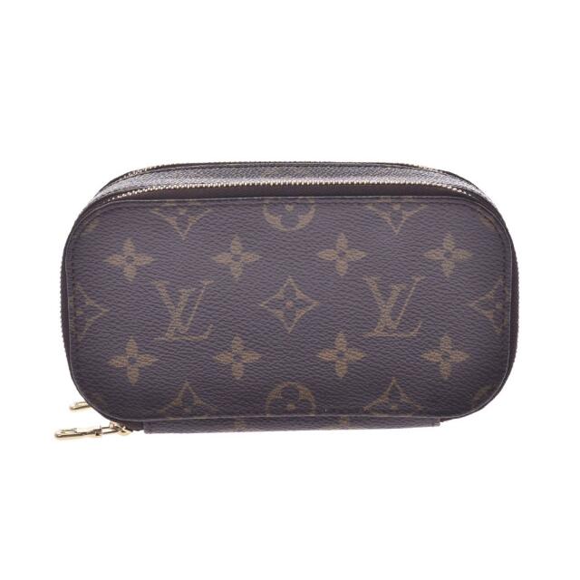 LOUIS VUITTON(ルイヴィトン)のルイヴィトン モノグラム トゥルースブラッシュ ポーチ ブラウン レディースのファッション小物(ポーチ)の商品写真