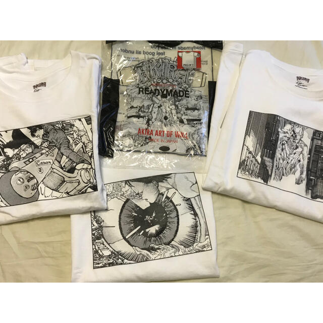 READY MADE× AKIRA ART OF WALL アキラ  Lトップス