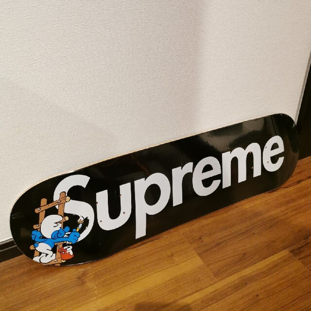 2個　Supreme smurfs skateboard deck スマーフ