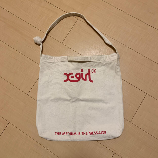 X-girl(エックスガール)のx-girl  トートバッグ レディースのバッグ(トートバッグ)の商品写真