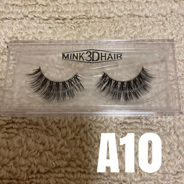 【A10】MINK 3D HAIR LASH つけま ミンクラッシュ 上質毛 コスメ/美容のベースメイク/化粧品(つけまつげ)の商品写真