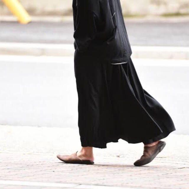 スラックスyohji yamamoto 19ssカラスパンツ