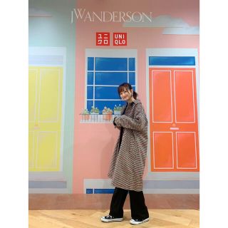 ユニクロ(UNIQLO)のUNIQLO and JW ANDERSON ステンカラーコート新品(ロングコート)